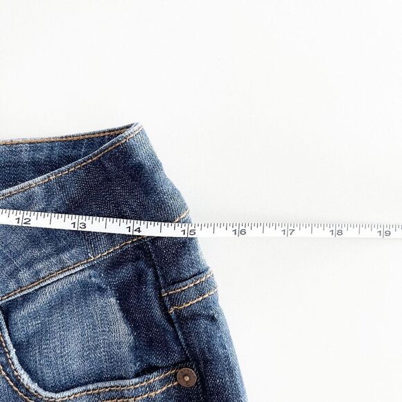 Stetson Womens Jeans Pixie Stixs Mid-Rise  Skinny Fit Denim Blue Medium-Wash Siz - Picture 6 of 9